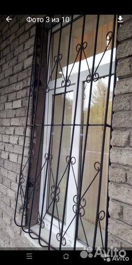 Железные решетки на окна