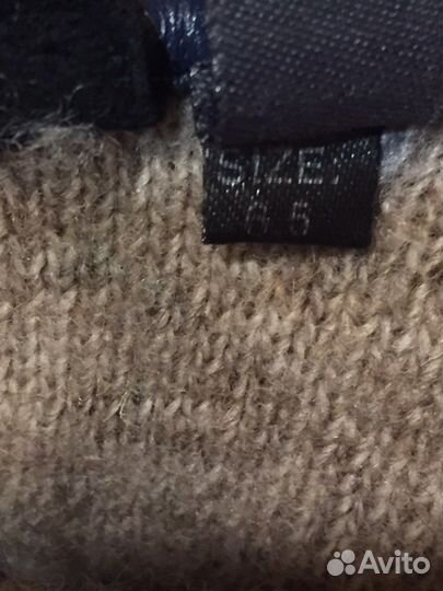 Перчатки женские 6,5 Кожаные