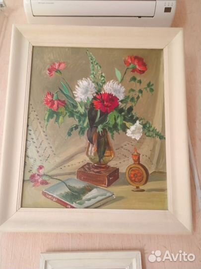 Картины советских времён:маслом,батик, репродукци