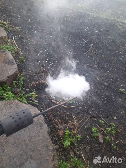 Дым пушка для обработки от клеща все работает пров