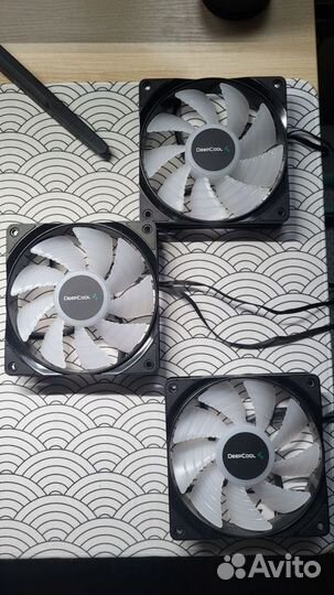 Комплект вентиляторов deepcool RF120