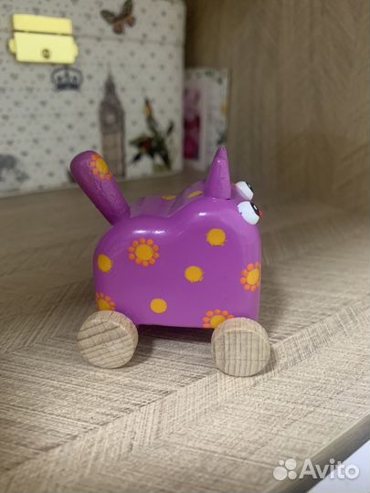 Кошечка мяу деревяшки