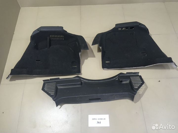 Обшивки и пол багажника Opel Astra H