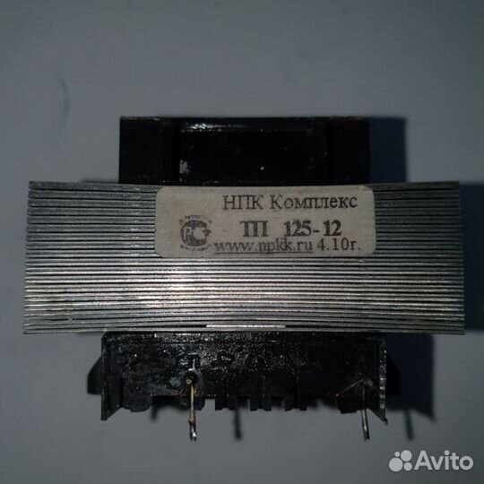Трансформатор тп-125-12 16В 1,22А 19VA