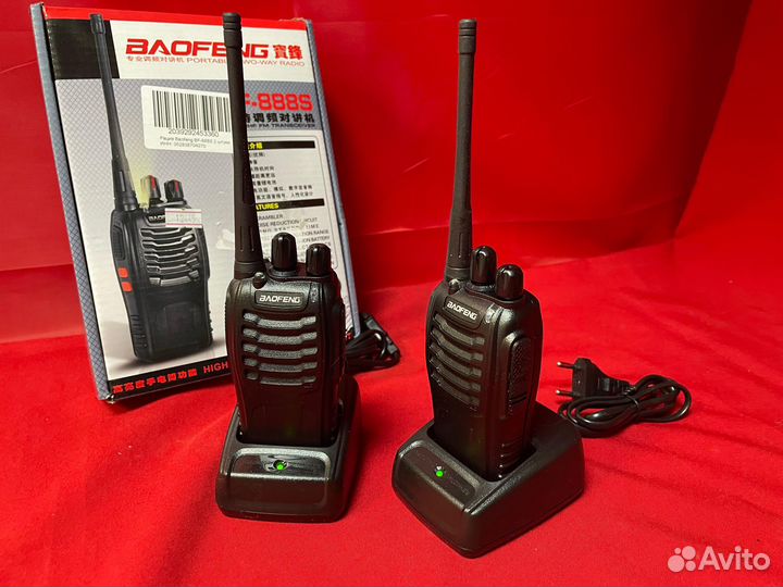 Комплект радиостанций Baofeng 2 шт