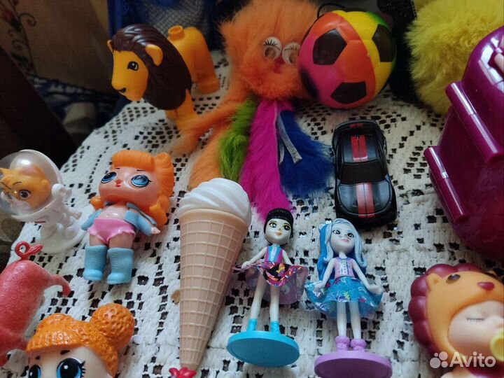 Отличный набор игрушек для девочки