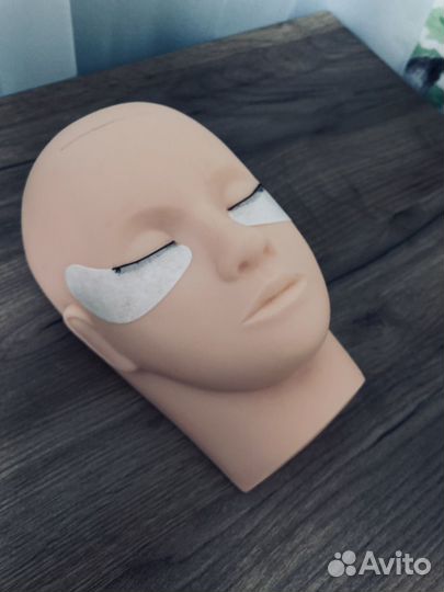 Набор для наращивания ресниц с маникеном