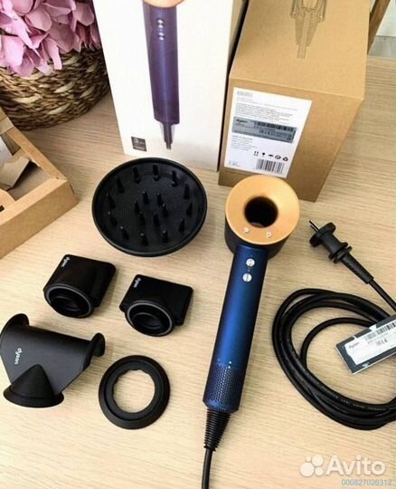 Dyson Supersonic HD08 Синий/Медь: Ваш лучший фен