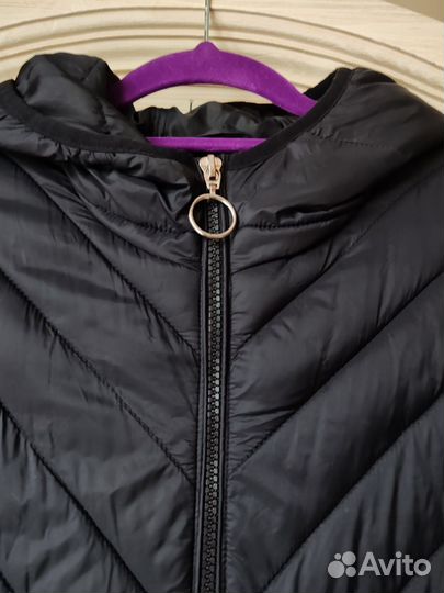 Пальто легкое длинное 152-158