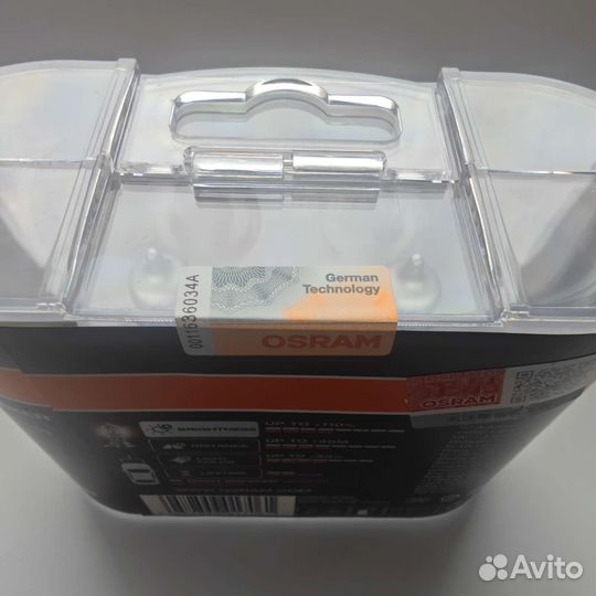 Лампа автомобильная галогенная osram