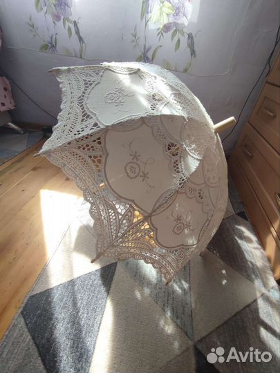 Летний свадебный зонт