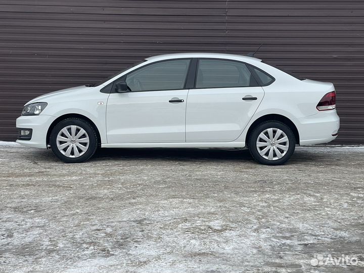 Volkswagen Polo 1.6 AT, 2018, 96 700 км