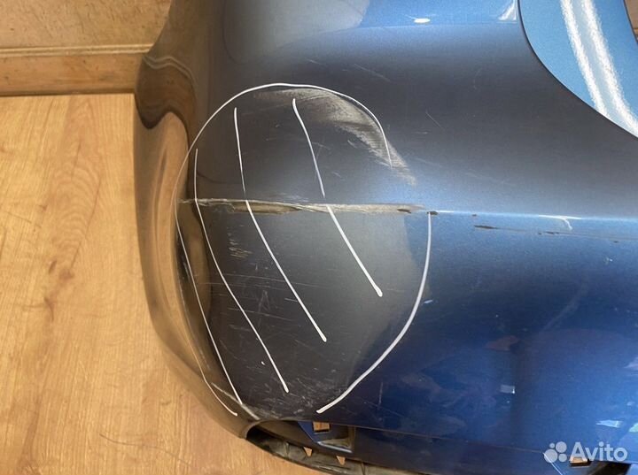 Бампер задний Volkswagen Touran 2010-2016