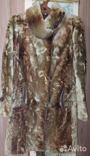 Шуба мутоновая 48 50 женская