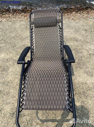 Кресло шезлонг раскладное (Арт.78417)