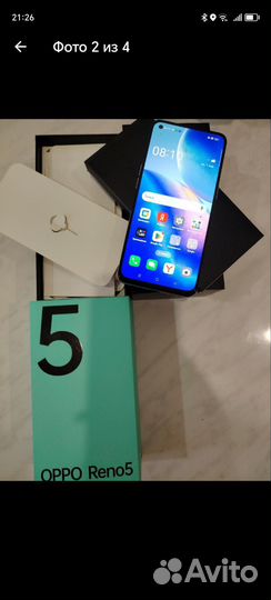 OPPO Reno 5 4G, 8/128 ГБ