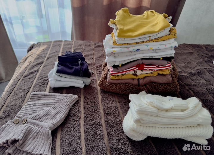 Одежда фирменная для новорожденного пакетом 56-62