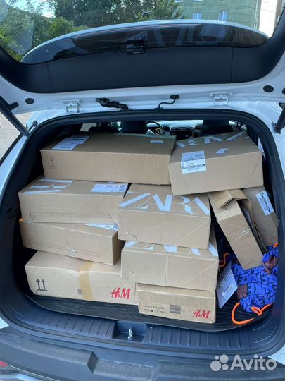 Вещи с H&M, Zara, iHerb, и др