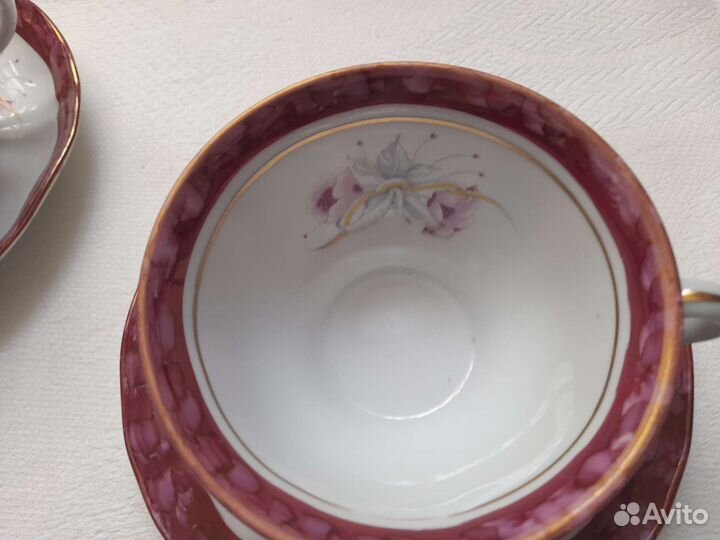 Чайный сервиз фарфор новый