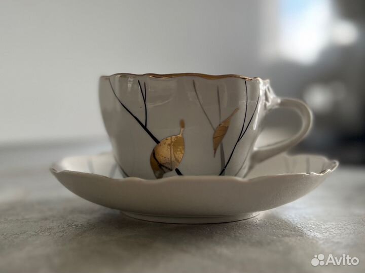 Чайная пара-гигант Дулево