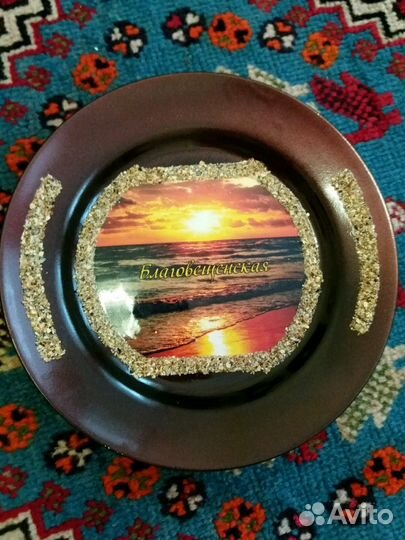 Тарелка декоративная