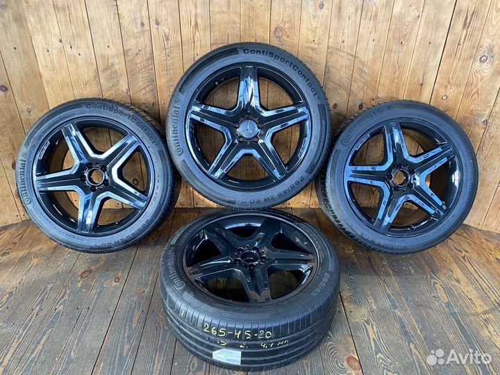 Оригинальные колёса на Mercedes GLE/ML W166 R20