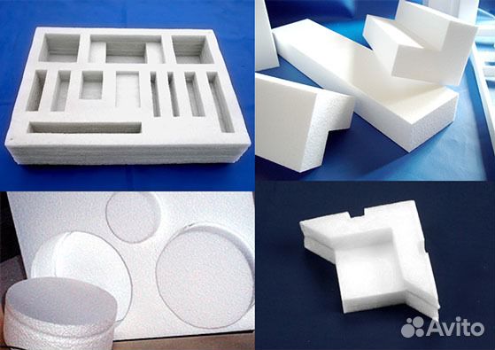 Защитная упаковка, ложементы, тара из пенопласта