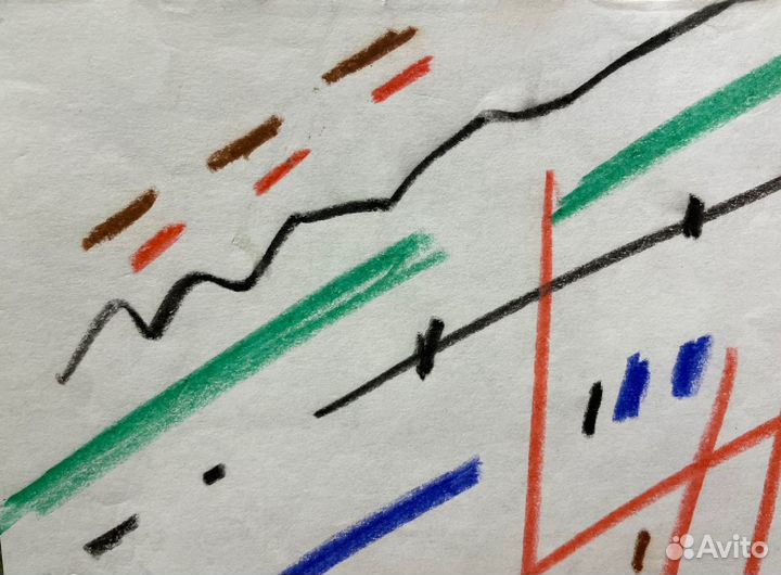 Картина. Абстракция. Композиция. Злотников Ю.С