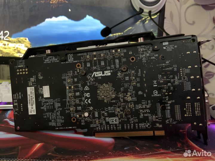 AMD Radeon RX 470 4GB asus Strix