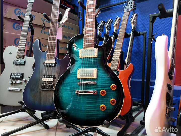 Электрогитара леспол Cort CR250