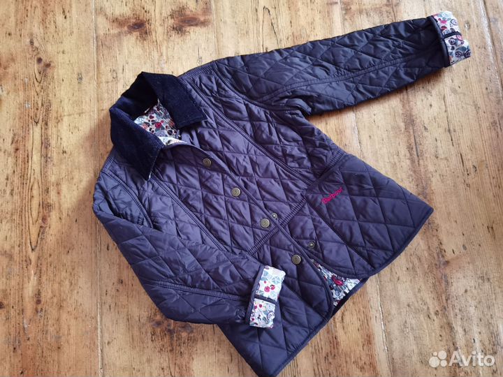 Barbour детская куртка текущая коллекция s