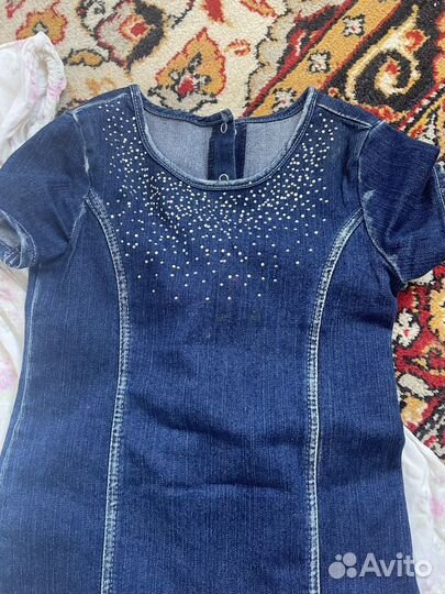 Детские вещи пакетом на девочку 128