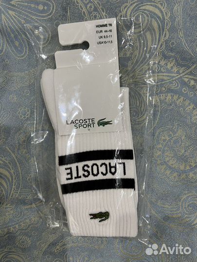 Носки lacoste оригинал
