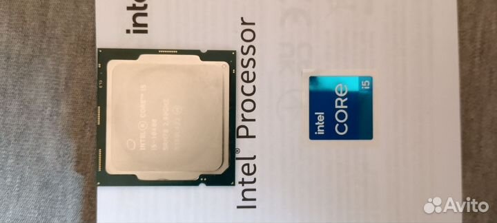 Cpu intel core i5 10400 OEM + кулер