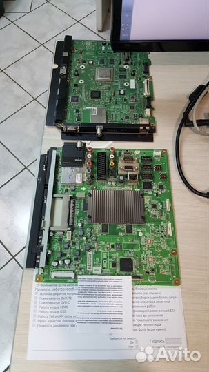 Платы телевизоров