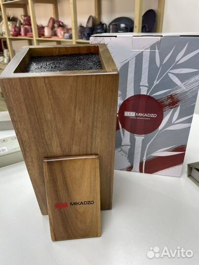 Ножи Mikadzo с подставкой новые