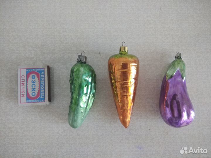 Елочные игрушки СССР