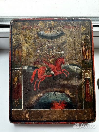 Икона архангел Михаил архистратиг на коне