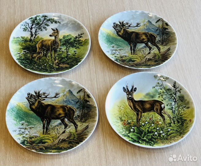 Коллекционные фарфоровые тарелки Kaiser, Германия