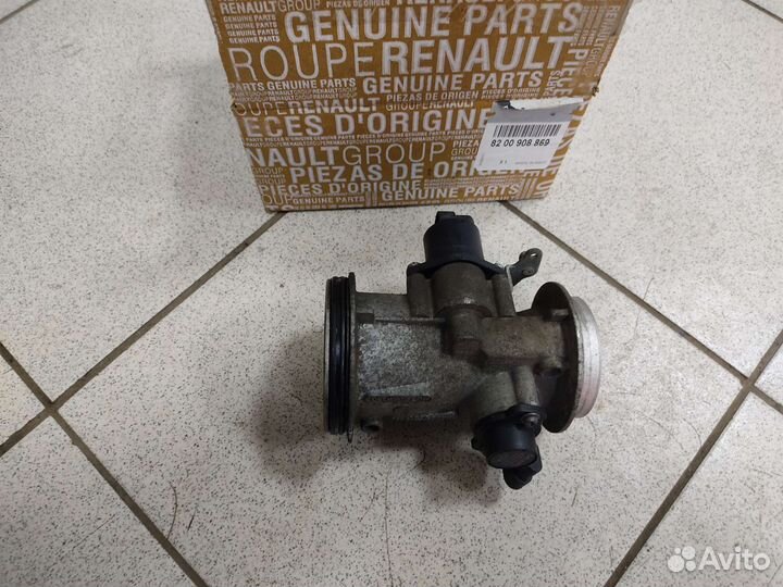 Дроссельная заслонка рено сандеро