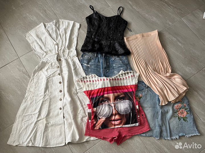 Много вещей, пакетом,размер S (30 шт )