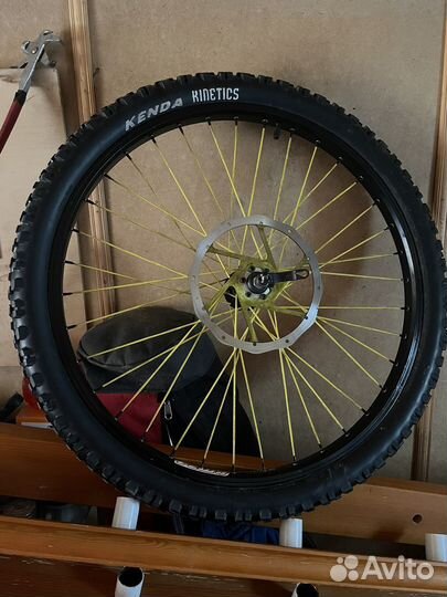 Колесо 26 переднее в сборе для горного велосипеда