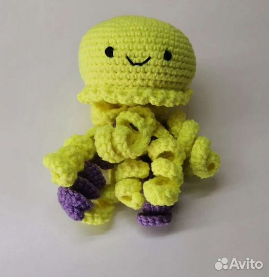 Медузы. Вязаные Игрушки