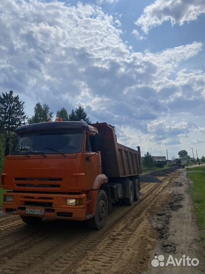 Услуги самосвала 20 тонн
