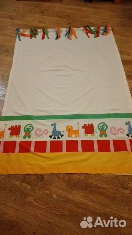 Занавески IKEA детские. 4 набора