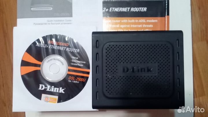 Модем (маршрутизатор) D-Link DSL-2500U
