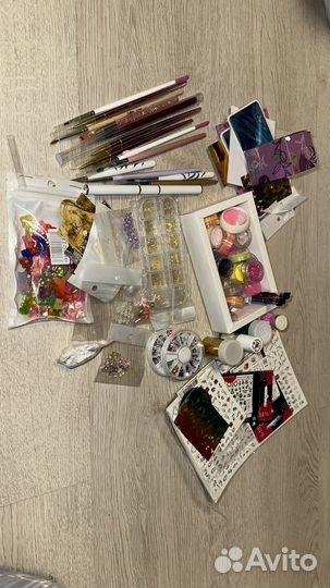 Набор для маникюра и наращивания ногтей