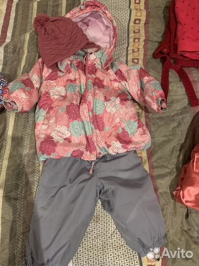 Вещи пакетом на девочку 86-90