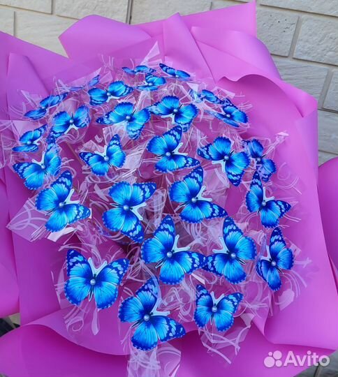 Букет из бабочек