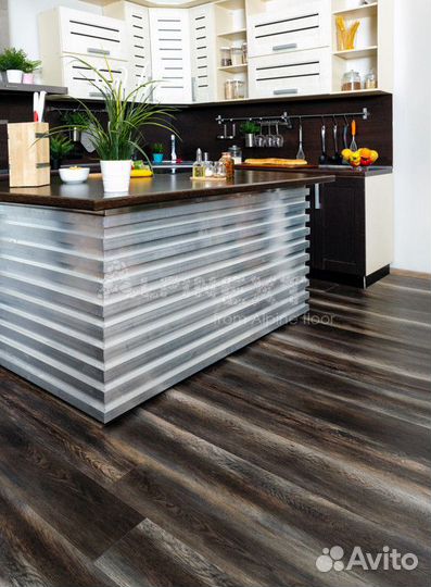 Кварцвиниловая плитка Stone wood